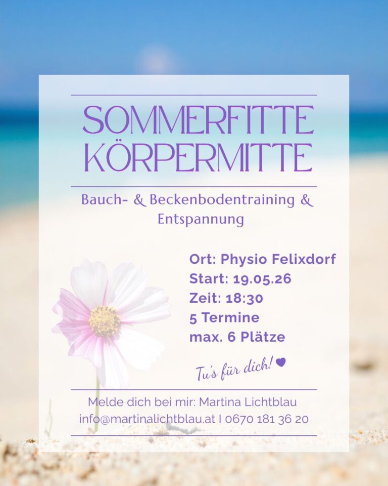 Sommerfitte Koerpermitte