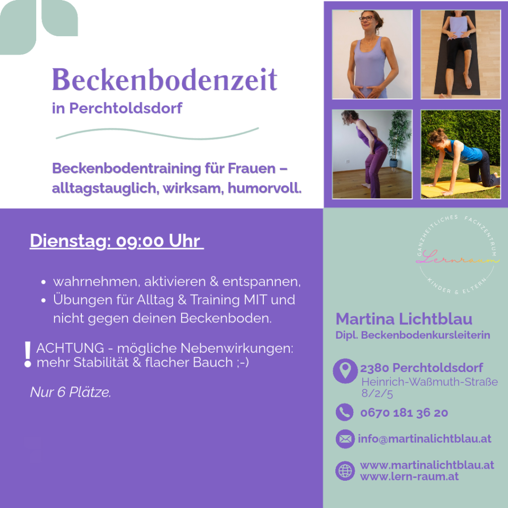 Beckenbodenzeit Lernraum